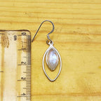 Elegant Handmade 925 Silver Moonstone Earring