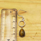 Designer Tiger Eye Earrings – 925 Sterling Silver Drop Designs