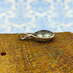 Green Amethyst Nepali Bohemian Handmade Silver Pendant