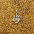 Green Amethyst Nepali Bohemian Handmade Silver Pendant