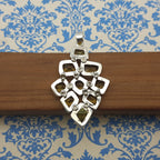Lemon Topaz Faceted 925 Silver Necklace Gift Women