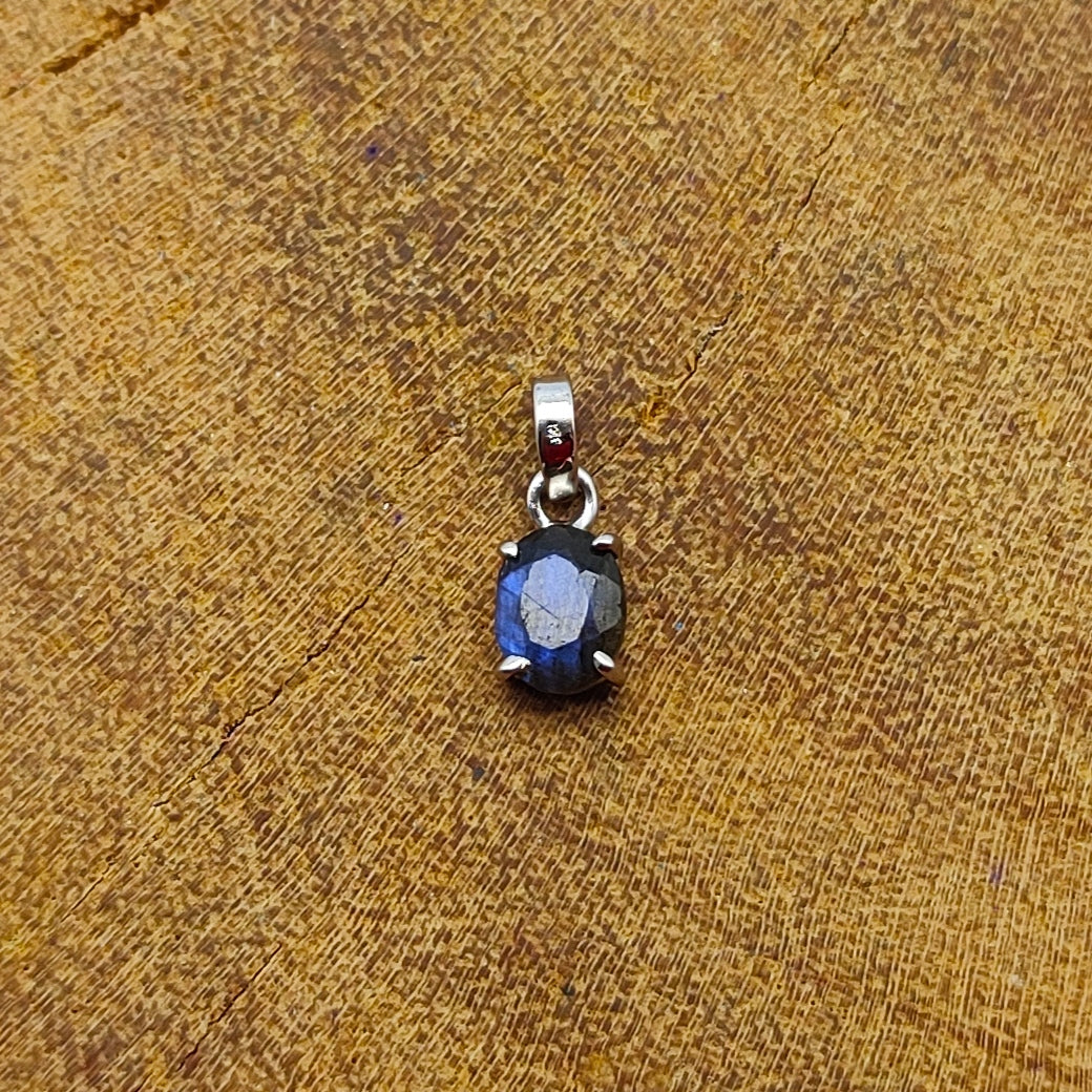 Multi Gemstone 925 Silver Prong Bezel Necklace Boho