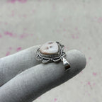 Pink Larimar 925 Sterling Silver Pendant – Bohemian Designer Jewelry