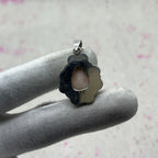 Pink Larimar 925 Sterling Silver Pendant – Bohemian Designer Jewelry