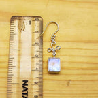 Artisan Silver Earrings Moonstone – Elegant Silver Jewelry