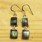 Drop Labradorite 925 Sterling Silver Earring