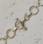 Multi Stone Chunky 925 Silver Necklace Handmade Artisan India