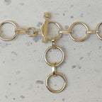 Multi Stone Chunky 925 Silver Necklace Handmade Artisan India