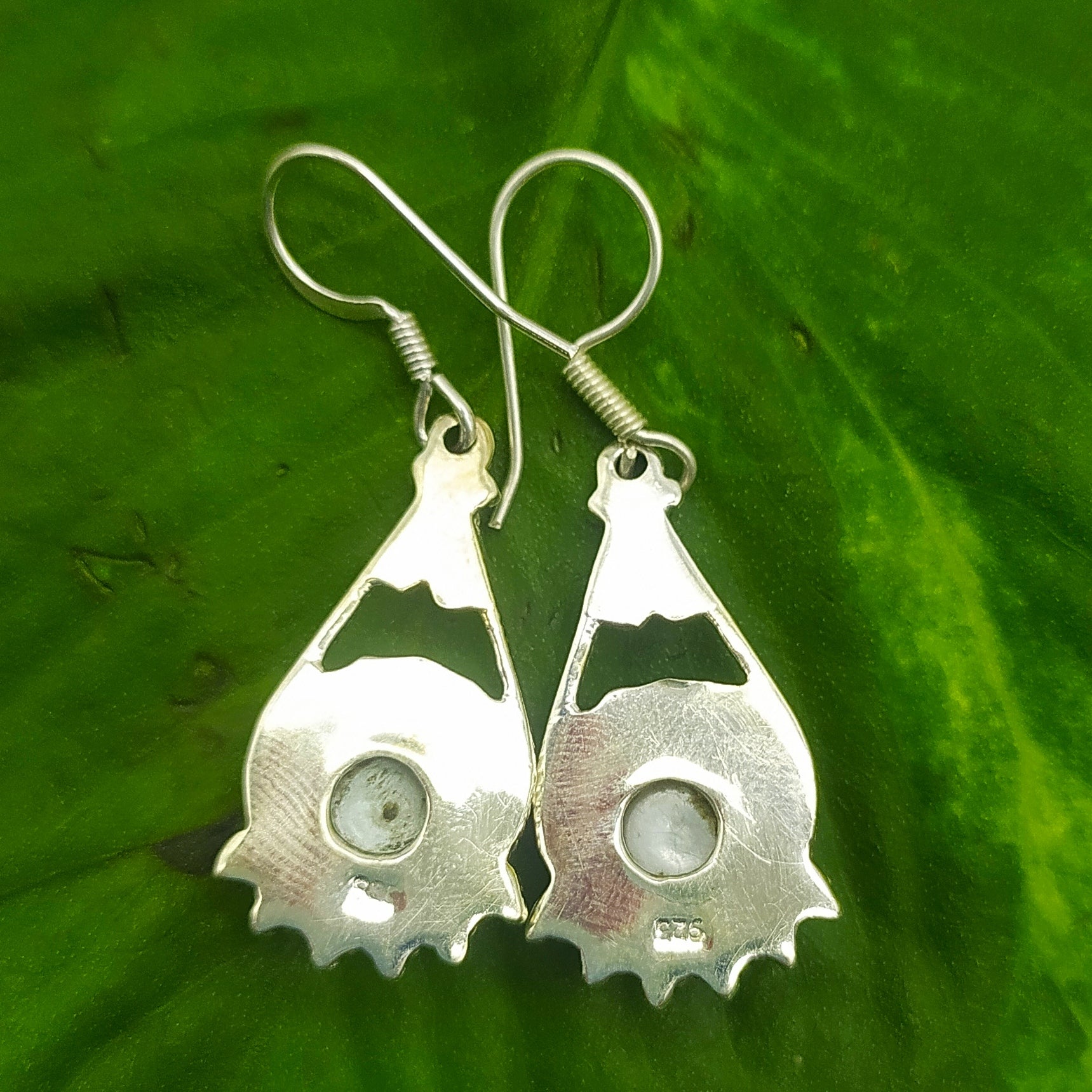 Elegant Pearl Earrings –925 Sterling Silver Design