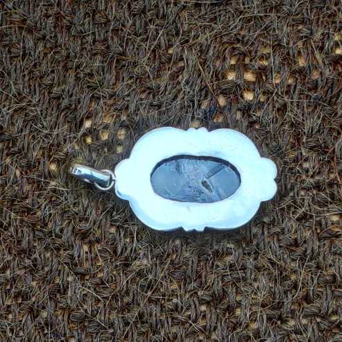 Stick Agate 925 Silver Necklace Handmade Gift