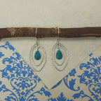 High Quality Turquoise Earrings – Handmade 925 Sterling Silver