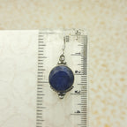 Artisan Sapphire Earrings – Small Round Stone Jewelry