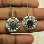 Elegant Handmade Gemstone Earrings – Sterling Silver Jewelry