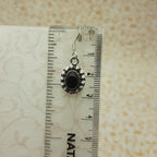 Natural Black Onyx Bohemian Designer Earring 925 Solid Silver