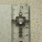 925 Sterling Silver Green Amethyst Earrings – Dainty Minimal Round Jewelry