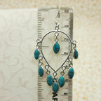 Handmade 925 Sterling Silver Turquoise Earrings
