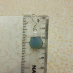 Elegant Chalceydony Silver Earring – Minimal Boho Design