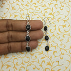 Fine Black Onyx Gemstone Earrings – Minimal Luxury Jewelry