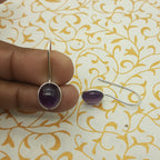 Citrine Dangle Earrings – Handmade 925 Silver Gemstone Jewelry