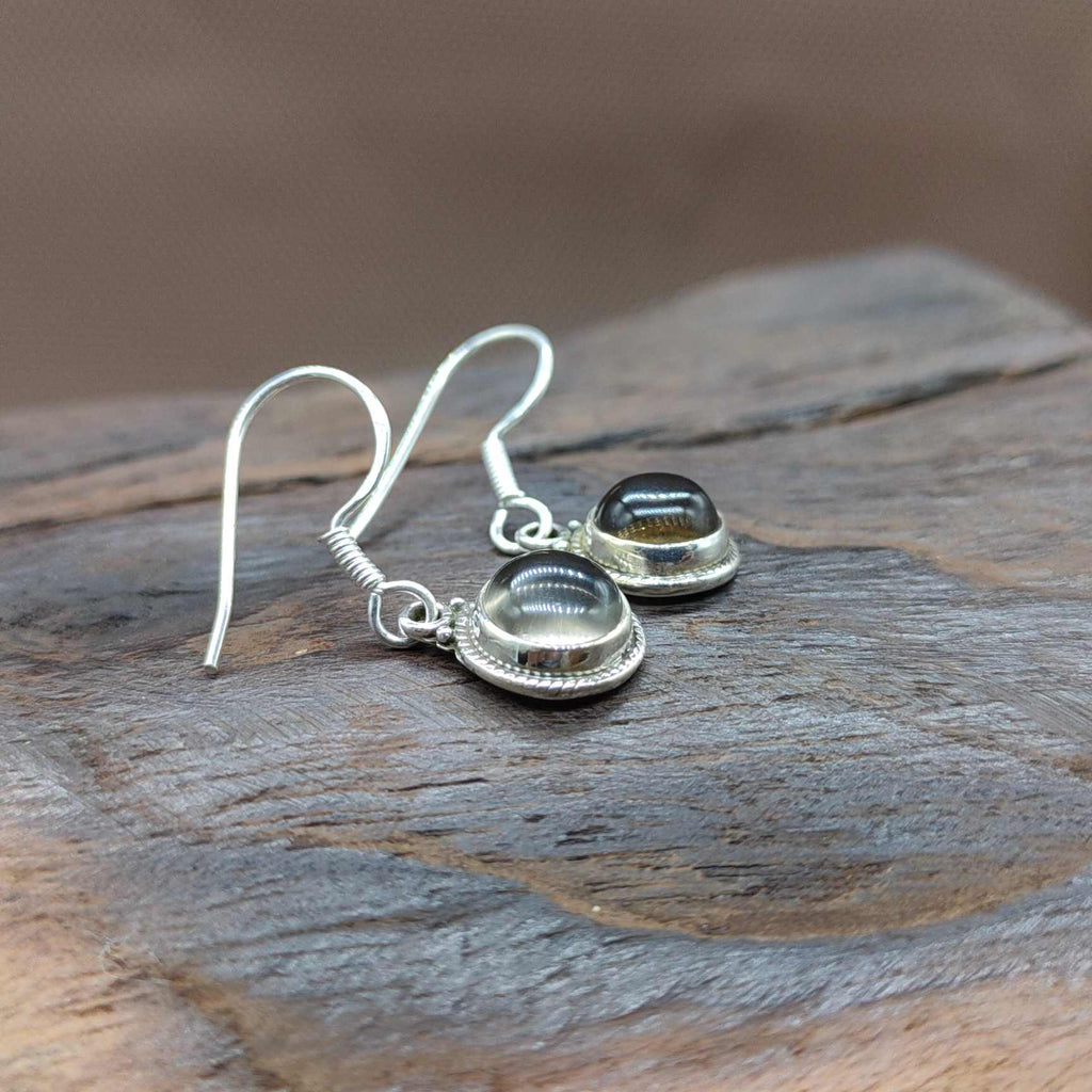 925 Sterling Silver Natural Citrine Earrings