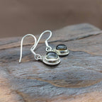 925 Sterling Silver Natural Citrine Earrings