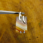 Agate Nepali Bohemian Handmade Silver Pendant