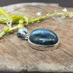 Labradorite Handmade Setting 925 Silver Pendant Ethnic Style
