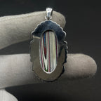 Multi Color Gemstone 925 Silver Boho Pendant