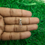 Yellow Tourmaline Faceted Pendant in 925 Sterling Silver – Natural Faceted Gemstone Dainty Luxury Jewelry