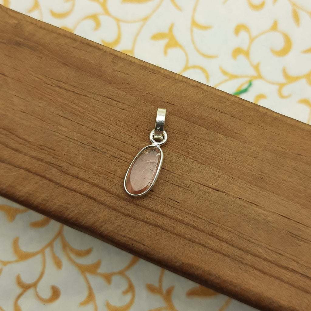 Yellow Tourmaline Faceted Pendant in 925 Sterling Silver – Natural Faceted Gemstone Dainty Luxury Jewelry