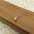 Yellow Tourmaline Faceted Pendant in 925 Sterling Silver – Natural Faceted Gemstone Dainty Luxury Jewelry