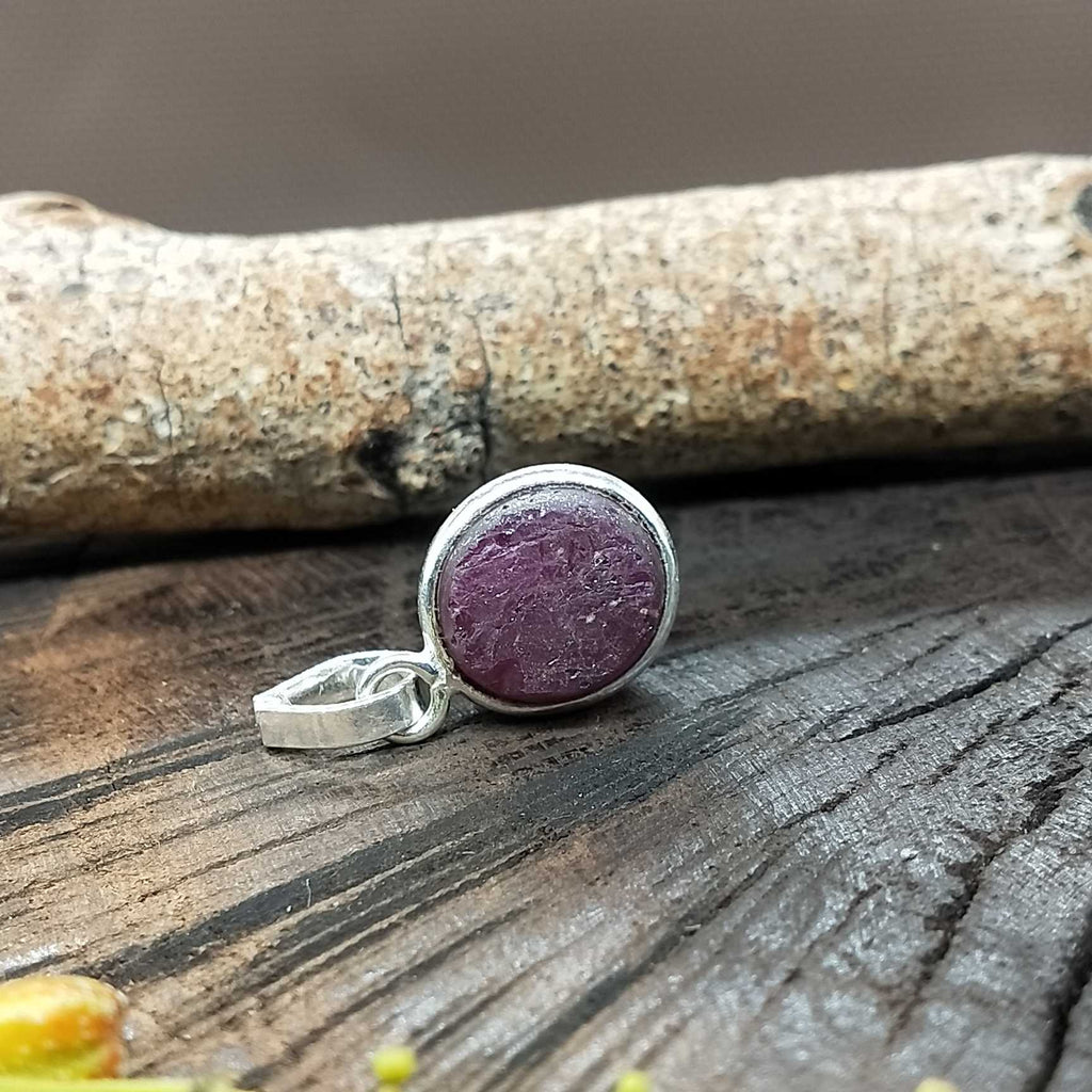 Natural Star Ruby 925 Silver Pendant Custom Wholesale Jewelry