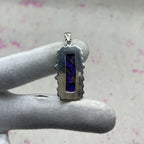 Purple Mohave Turquoise 925 Sterling Silver Handmade Pendant | Bold Statement Pendant