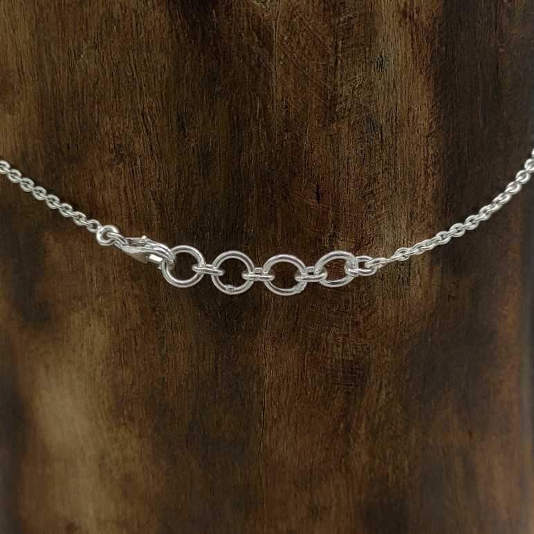 Tourmaline Cluster 925 Silver Necklace Bezel Artisan Handmade
