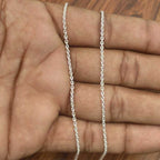 Faceted Aquamarine Cluster 925 Silver Necklace Artisan