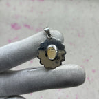 Citrine 925 Sterling Silver Handmade Pendant | Warm Tone Boho Pendant