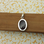 Faceted Amethyst Artisan Pendant in 925 Sterling Silver – Boho Elegance