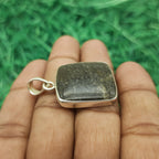 Knit Knight Quartz Pendant – Artistic 925 Sterling Silver Boho Jewelry Piece