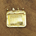 Gold Plated Tribal Seven Sisters Patdi Vintage Solid Silver Pendant Antique Finish One of a Kind