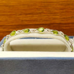 Premium peridot Bracelet Handmade in 925 Sterling Silver Fine Jewelry