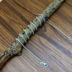 925 Silver Ball Chain Necklace 16-22 Inch Stamped Dainty Chain