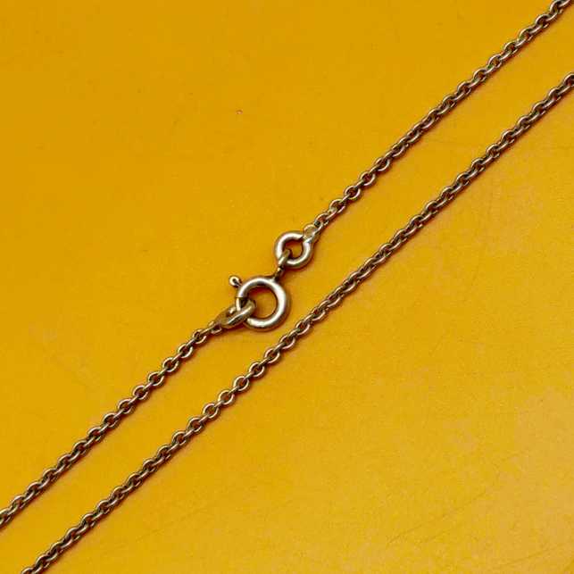 925 Silver Cable Chain Necklace 16-22 Inch Stamped Dainty Chain