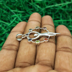 7 Chakra Healing Pendant in 925 Sterling Silver – Balancing Energy Yoga Jewelry for Mind, Body & Spirit