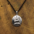 Tribal Shiva Vintage Solid Silver Pendant Antique Finish Handmade One of a Kind