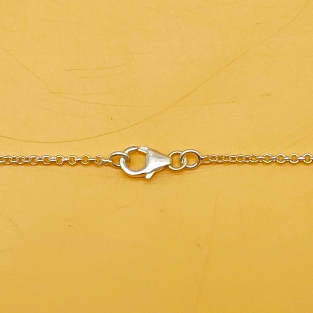 Labradorite Gemstone 925 Silver Personalized Necklace