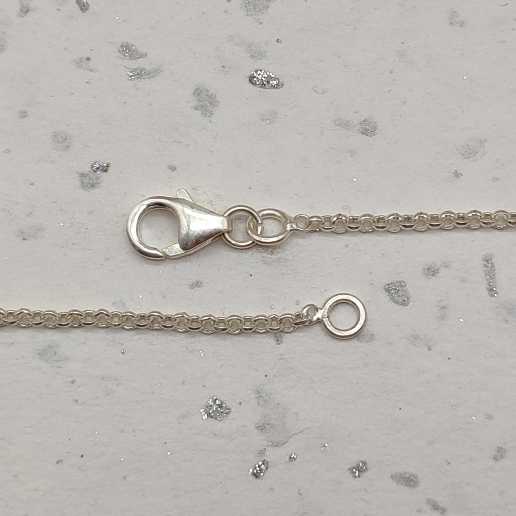 Labradorite Gemstone 925 Silver Personalized Necklace