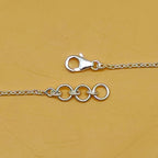 Amethyst Gemstone 925 Silver Personalized Necklace