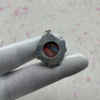 Spiny Oyster Turquoise 925 Sterling Silver Handmade Pendant | Rustic Boho Pendant