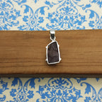 Deep Amethyst Gem Pendant – Handmade 925 Silver Nepali Designer Jewelry