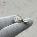 Pink Larimar 925 Sterling Silver Handmade Pendant | Soft Elegant Jewelry